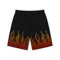 Raging Flames Shorts (Orange)
