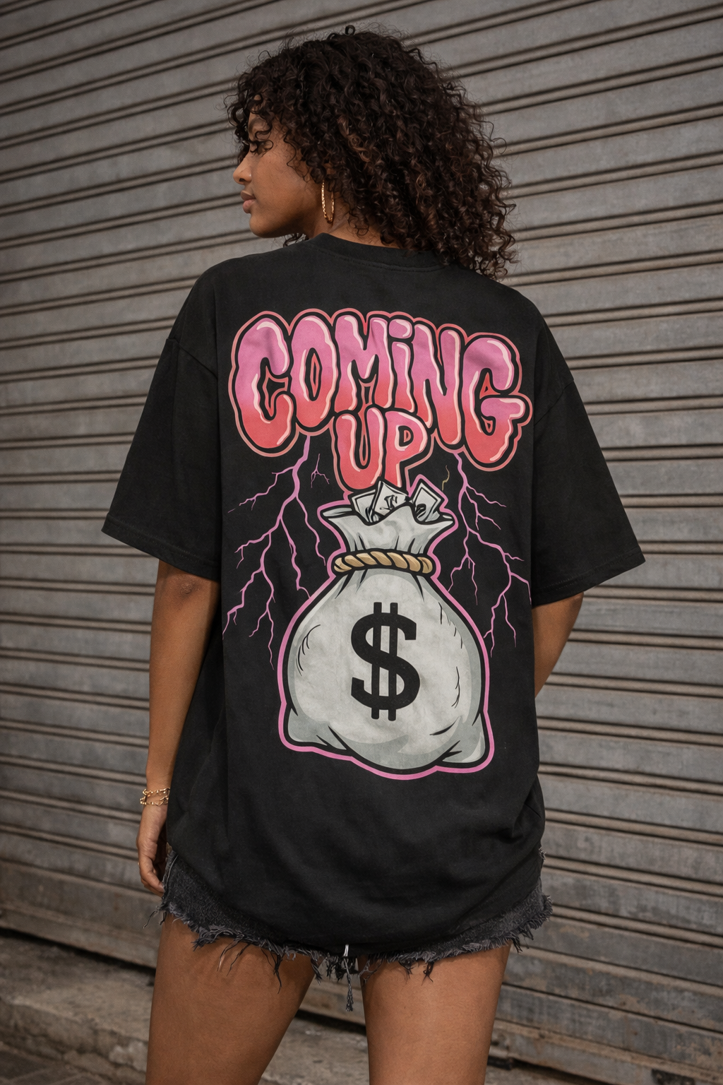 Dirty Money Rhinestone T-Shirt