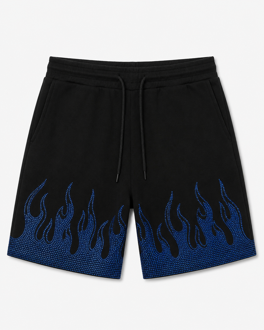 Raging Flames Shorts (Blue)