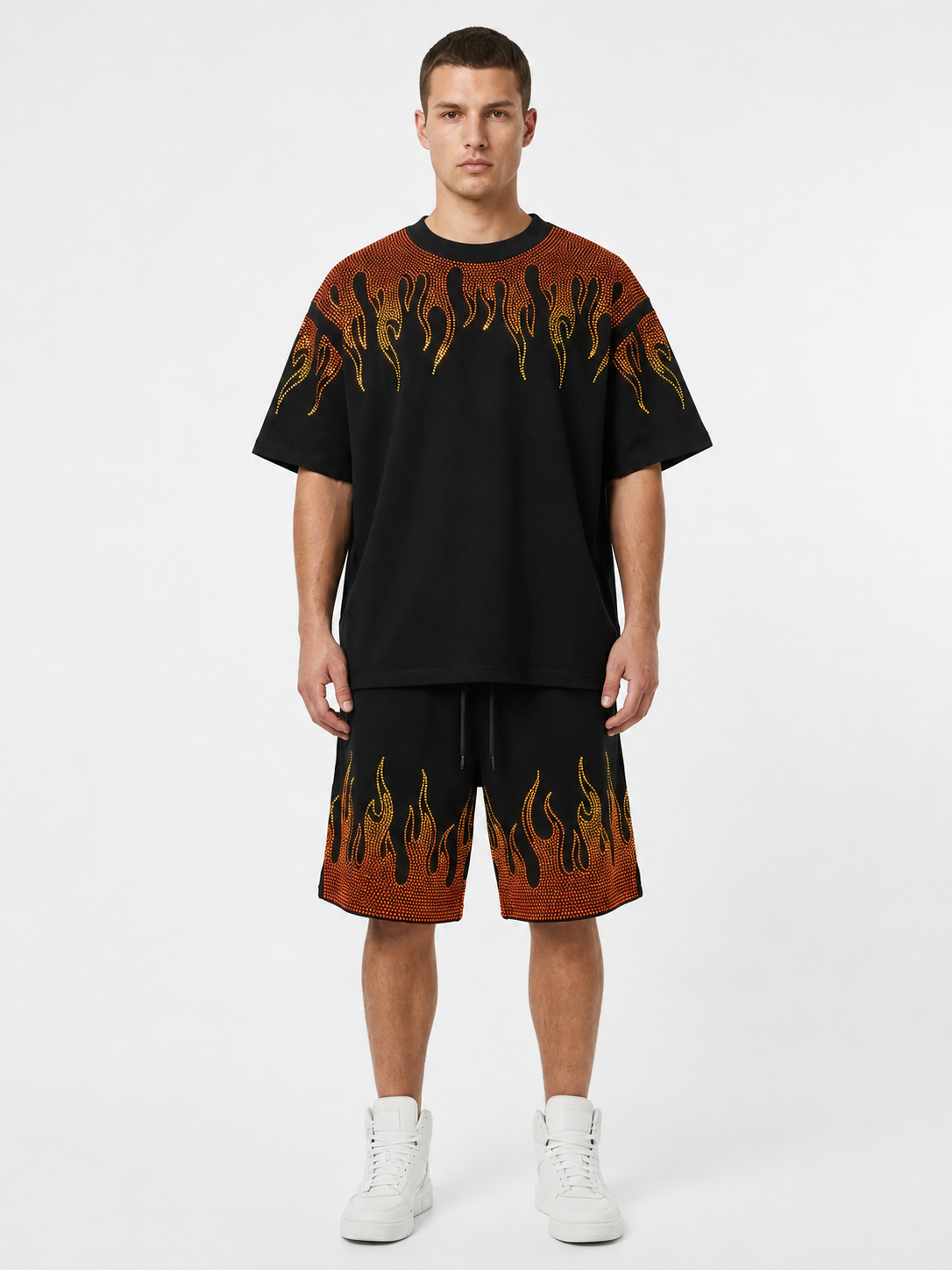 Raging Flames T-Shirt (Orange)